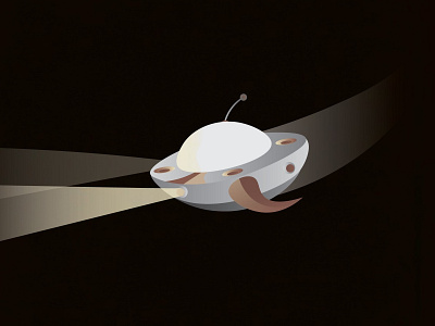 Mini UFO adobe illustrator art artwork design digital art illustration illustrator logo vector art