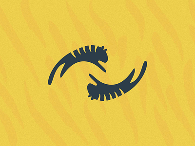 Tigers branding design graphic design illustration logo vector