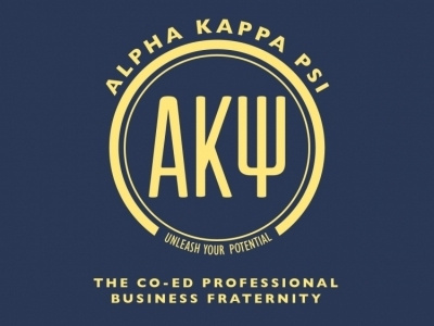 AKΨ akpsi branding logo professional rush