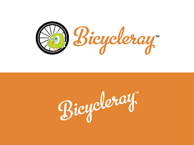 Bicycleray Logo branding design graphic design illustration logo nevada typography vector