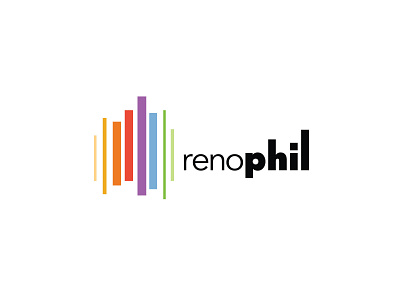 Reno Philharmonic Logo branding design graphic design logo nevada print typography vector