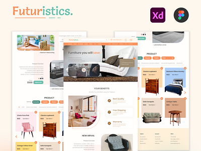 Futuristics. - Furniture Landing Page bedroom chairs electronic furniture home landing page living room sweet home table