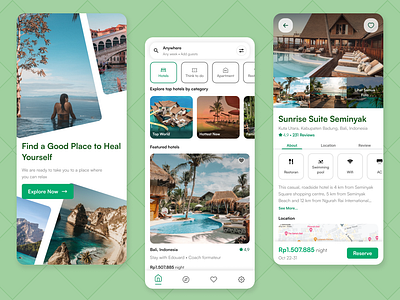Travel apps design concept - Tripad