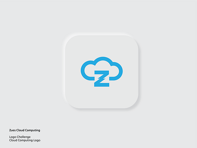 Logo Challenge: Cloud Computing branding cloud company computing dailylogochallenge design illustration logo mockup modern tech typography vector zues