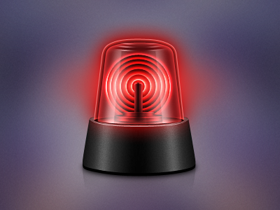 Alert 3d alarm alert camera icon photo photoshop realistic