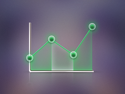 Graph 3d data graph icon photoshop realistic