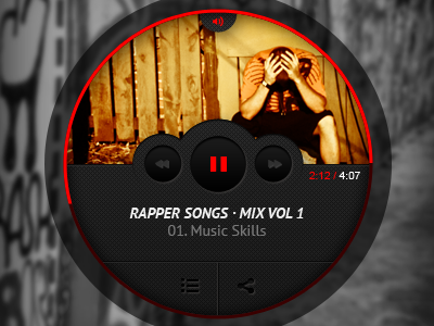 Music Player - Trayne Tracks html5 music owlconcept player