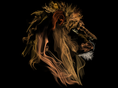 lion smoke dribbble