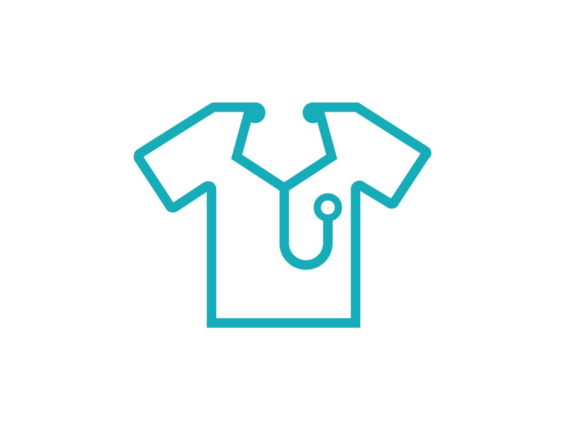 stethoscope / shirt by Haris on Dribbble