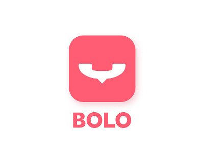 Bolo chat graphic design happy icon identity logo mouth phone urdu