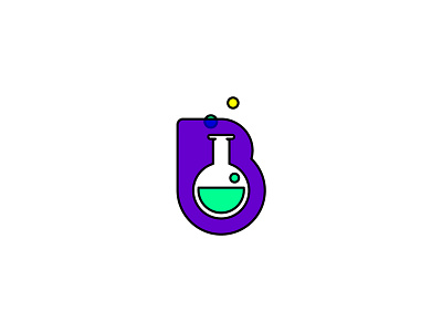 B/Brew b bubbles chemistry graphic design illustration logo science