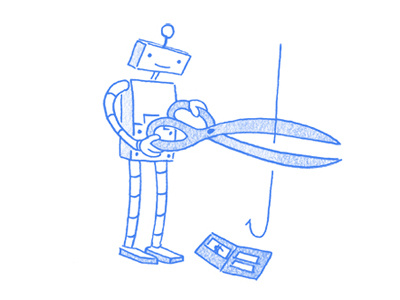 Thumb Google Policy Full google hand drawn illustration metaphor robots search technology