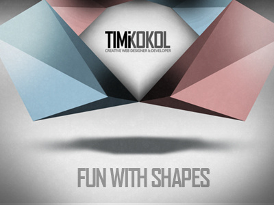 Fun with shapes design portfolio timi kokol web webdesign