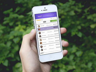 iTact - app design