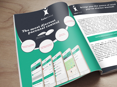 SaferChild - catalog design beacon ios app iphone6