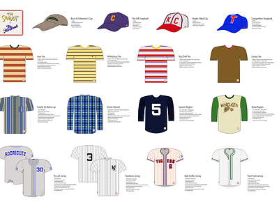 Line sheet for my dream collab apparel design linesheet thehundreds thesandlot