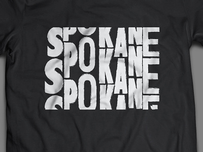 SPOKANE print print design spokane typogaphy