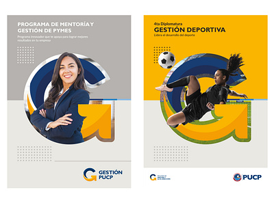 Brochure Gestion Deportiva brochure design graphic design