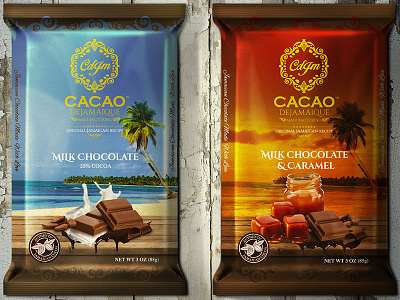 Cacao Dejamaique Chocolate design empaques packaging