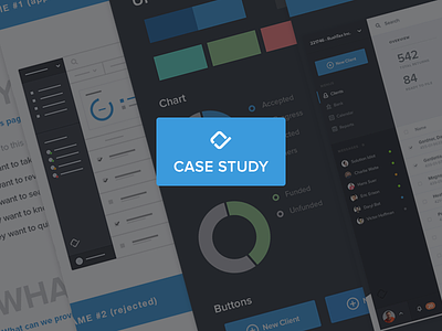 RushTax UI - Case Study case study dashboard free throw library minimal product design ui ux web website