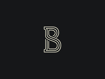 B Mark b buditanrim logo mark personal type typography