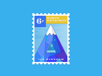 Ice Kingdom Stamp adventure time budi icon icon illustration stamp
