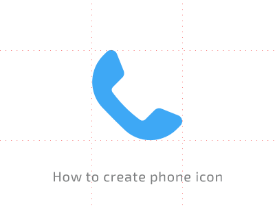 Learnicon : Phone construction grid icon illustrator phone tips