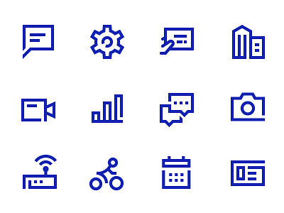Bank Icon - Rejected version bank budi icon building icon finance icon icon set line monoline