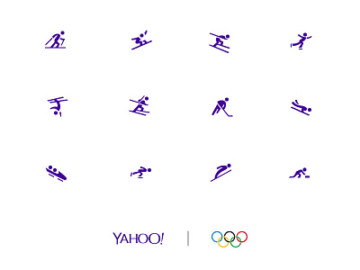 Yahoo Winter Olympics Icon set icon icon set icon suite olympics snowboard sports winter sports yahoo
