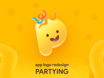 Ola Chat Partying Mascot (Redesign) app app design design figma figmadesign icon illustration logo