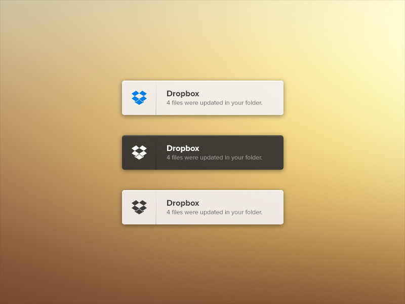 Minimal Growl Notification minimal clean growl notification growl notification light dark dropbox psddd freebie blue psd download white grey friday playoff
