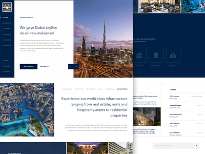 Emaar Properties Website