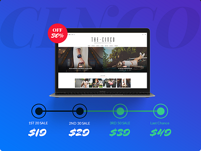 Cinco - Multi-Concept Blog & Magazine WordPress Theme beauty blog blogger creative fashion blog food instagram lifstyle personal responsive simple magazine videoo