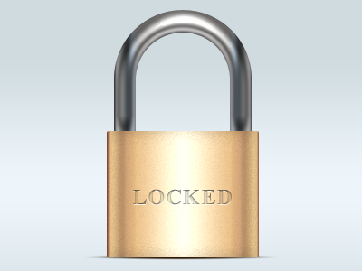 Lock pad icon