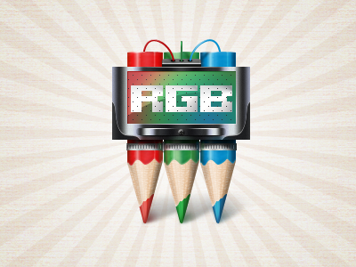 Crayons rgb icon crayons decean free icon nelutu photoshop psd rgb