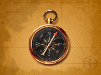 Compass icon - free psd compass decean free icon nelutu old photoshop psd