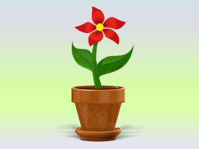 Flower free psd