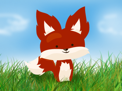 Kitcms - Fox Logo decean fox illustration illustrator logo nelutu