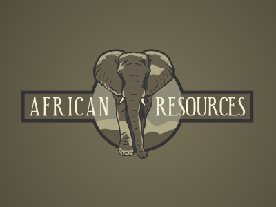 African resources Logo africa african elephant logo resources