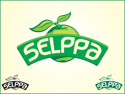 selppa (apples)logo apple apples design illustrator juice logo selppa vector