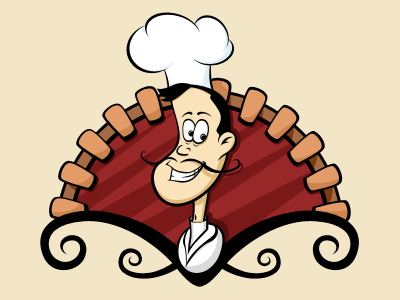 Cook illustration cartoon character cook decean design illustration nelutu photoshop