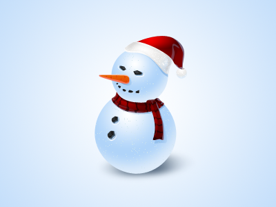 Snowman icon - free psd christmas decean icon illustration nelutu photoshop santa snow snowman winter xmas