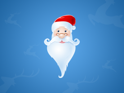 Santa Icon - free psd