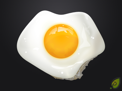 Fried egg - free psd
