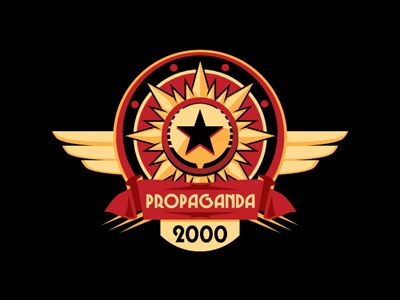 Propaganda 2000 Logo 2000 decean design logo nelutu propaganda