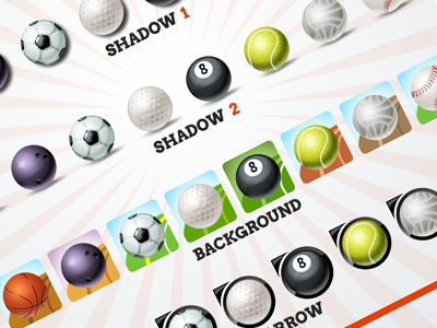 Sport Ball Icons - Free