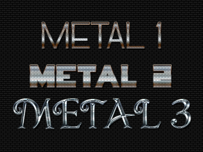 Free Metal text effects