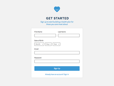 Checkup Signup