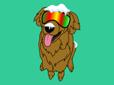 Vector illustration of dog pet cartoon portrait design dog illustration logo design pet vector dog vector pets