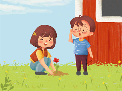 Rose?! character chibi children children book illustration cute digitalart illustration